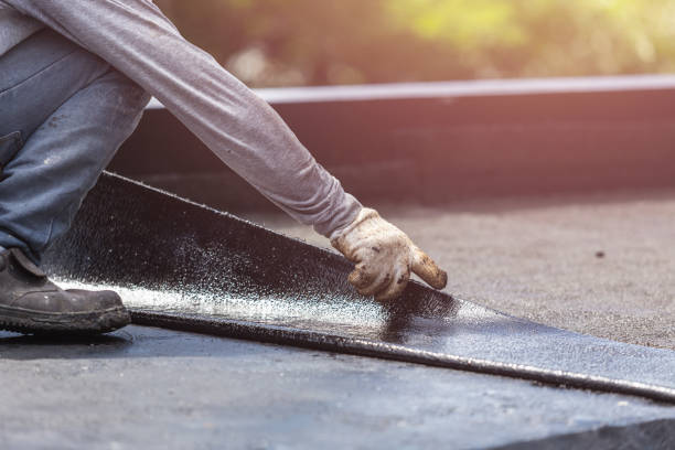 Professional Emergency Waterproofing technician working in Wayne, MI